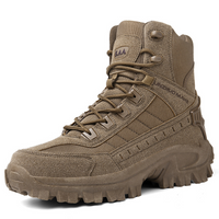 Waterproof Tactical Work Boots with Anti-Puncture – TrailForce Tactical-Beige-6-State of Style