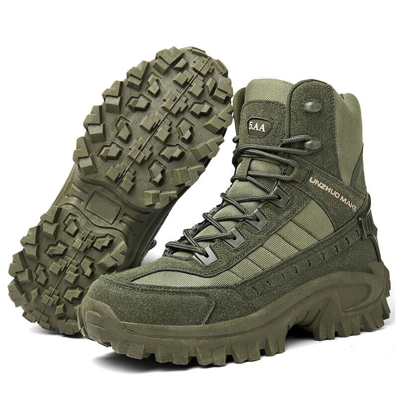 Waterproof Tactical Work Boots with Anti-Puncture – TrailForce Tactical-Beige-6-State of Style