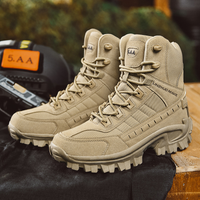 Waterproof Tactical Work Boots with Anti-Puncture – TrailForce Tactical-Beige-6-State of Style
