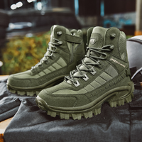 Waterproof Tactical Work Boots with Anti-Puncture – TrailForce Tactical-Green-6-State of Style