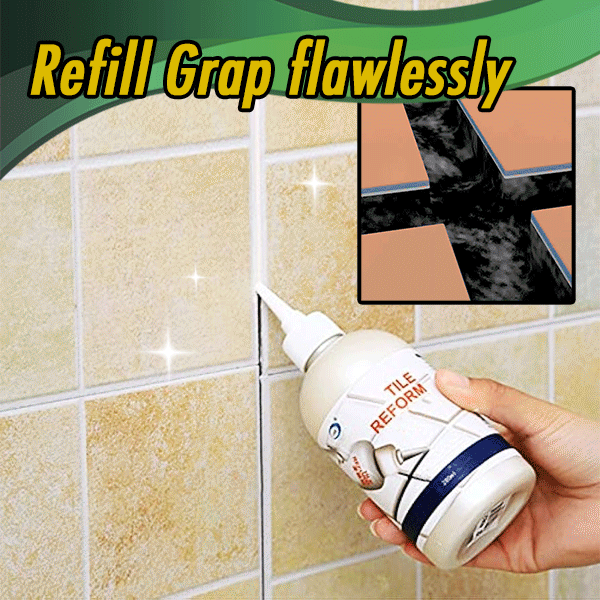 Waterproof Tile Grout Repair Gel - TileFix-White-0.16 L-State of Style