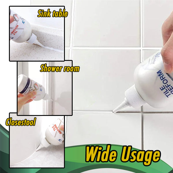 Waterproof Tile Grout Repair Gel - TileFix-White-0.16 L-State of Style