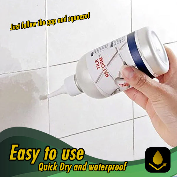 Waterproof Tile Grout Repair Gel - TileFix-White-0.16 L-State of Style
