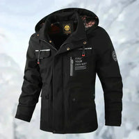 Waterproof Titanium Jacket - Aiden-Black-XS-State of Style