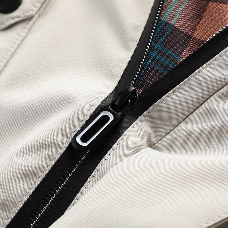 Waterproof Titanium Jacket - Aiden-White-XS-State of Style