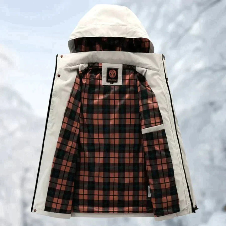 Waterproof Titanium Jacket - Aiden-White-XS-State of Style