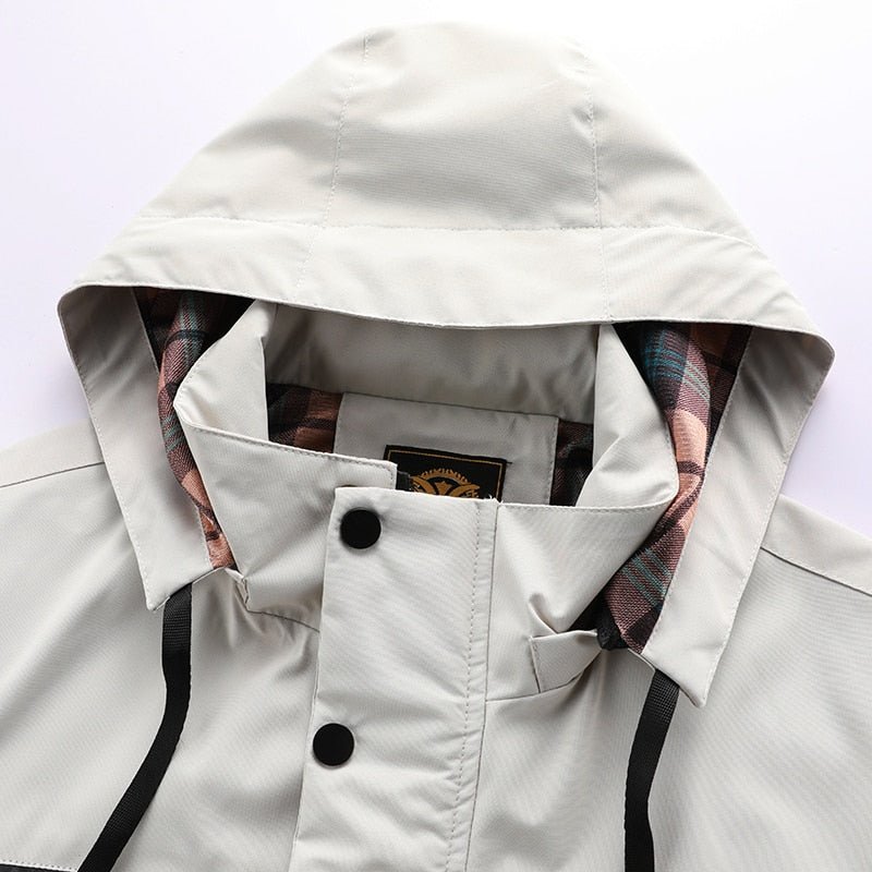 Waterproof Titanium Jacket - Aiden-White-XS-State of Style