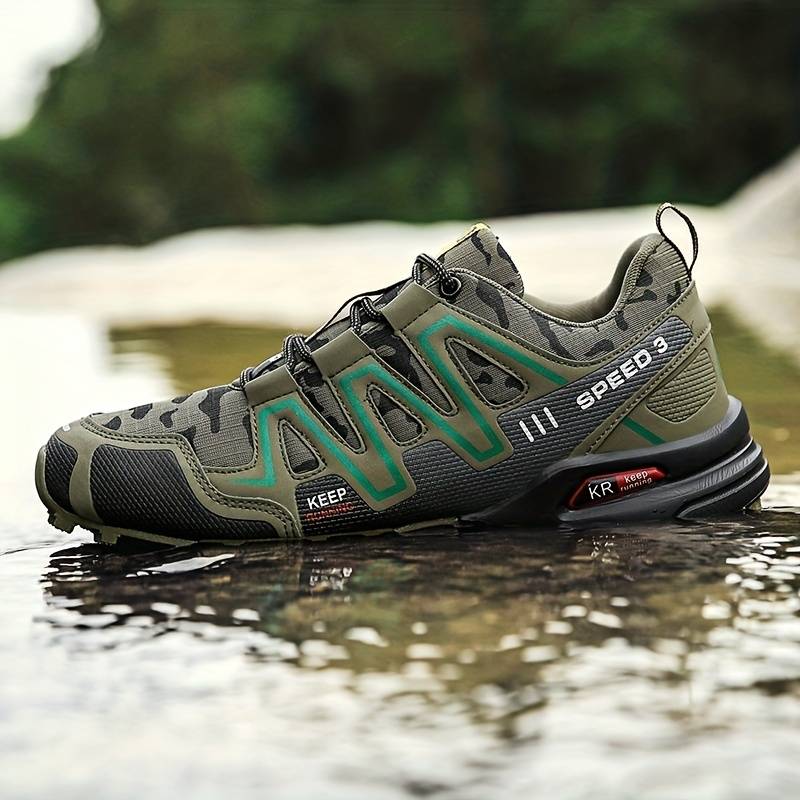 Waterproof Unisex Hiking Shoes - Milan-Green-5-State of Style