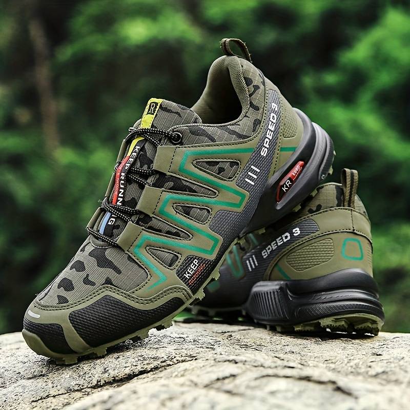 Waterproof Unisex Hiking Shoes - Milan-Green-5-State of Style