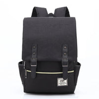 Waterproof Unisex Oxford Backpack – Valtro-Black-State of Style