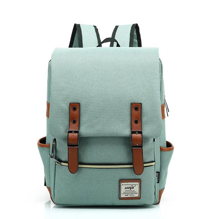 Waterproof Unisex Oxford Backpack – Valtro-Light green-State of Style