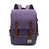 Waterproof Unisex Oxford Backpack – Valtro-Purple-State of Style