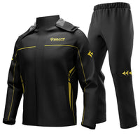 Waterproof Unisex Rain Suit – Stormex-Black/yellow-M-State of Style
