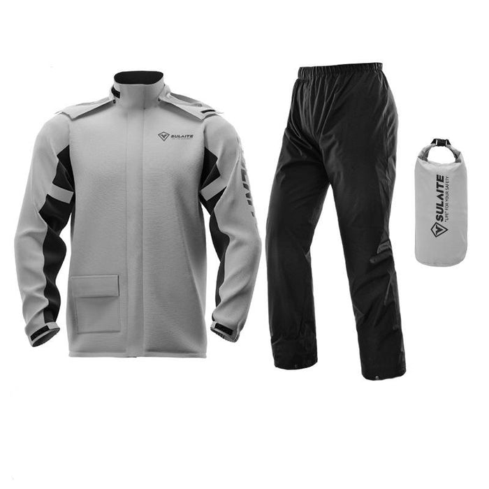 Waterproof Unisex Rain Suit – Stormex-Grey-M-State of Style