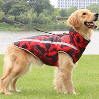 Waterproof Winter Jacket for Dogs - StormGuard-Red graffiti-XS-State of Style
