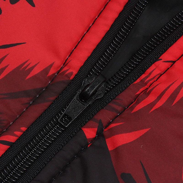 Waterproof Winter Jacket for Dogs - StormGuard-Red graffiti-XS-State of Style