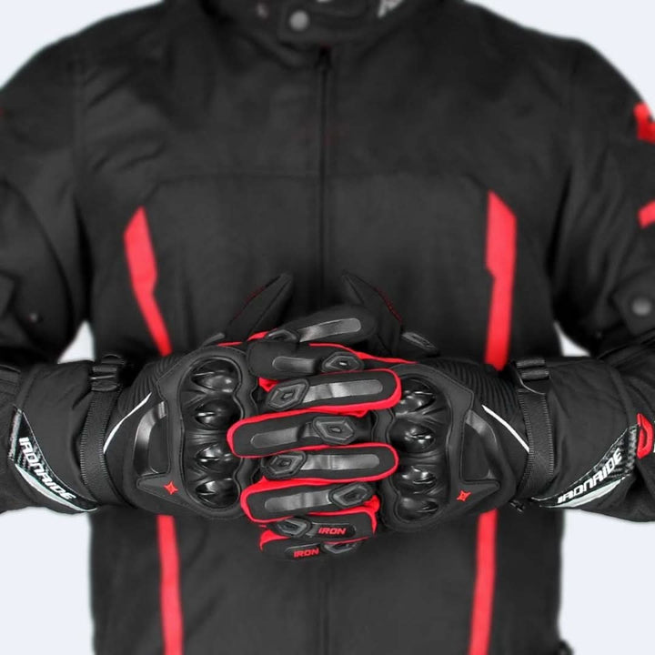 Waterproof Winter Motorcycle Gloves - ShieldRide-Black-M-State of Style