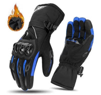 Waterproof Winter Motorcycle Gloves - ShieldRide-Blue-M-State of Style