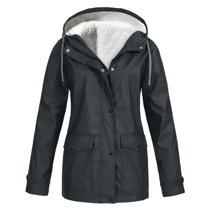 Waterproof Women's Raincoat - Skye-Black-S-State of Style