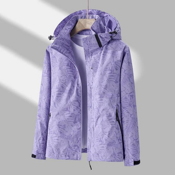 Waterproof Women's Windbreaker - Sophie-Purple-M-State of Style