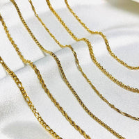 Wavy Necklace - Aurélie-Gold-State of Style