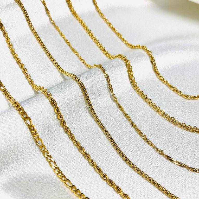 Wavy Necklace - Aurélie-Gold-State of Style