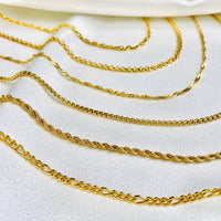 Wavy Necklace - Aurélie-Gold-State of Style