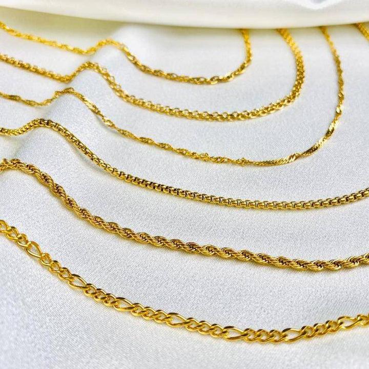 Wavy Necklace - Aurélie-Gold-State of Style