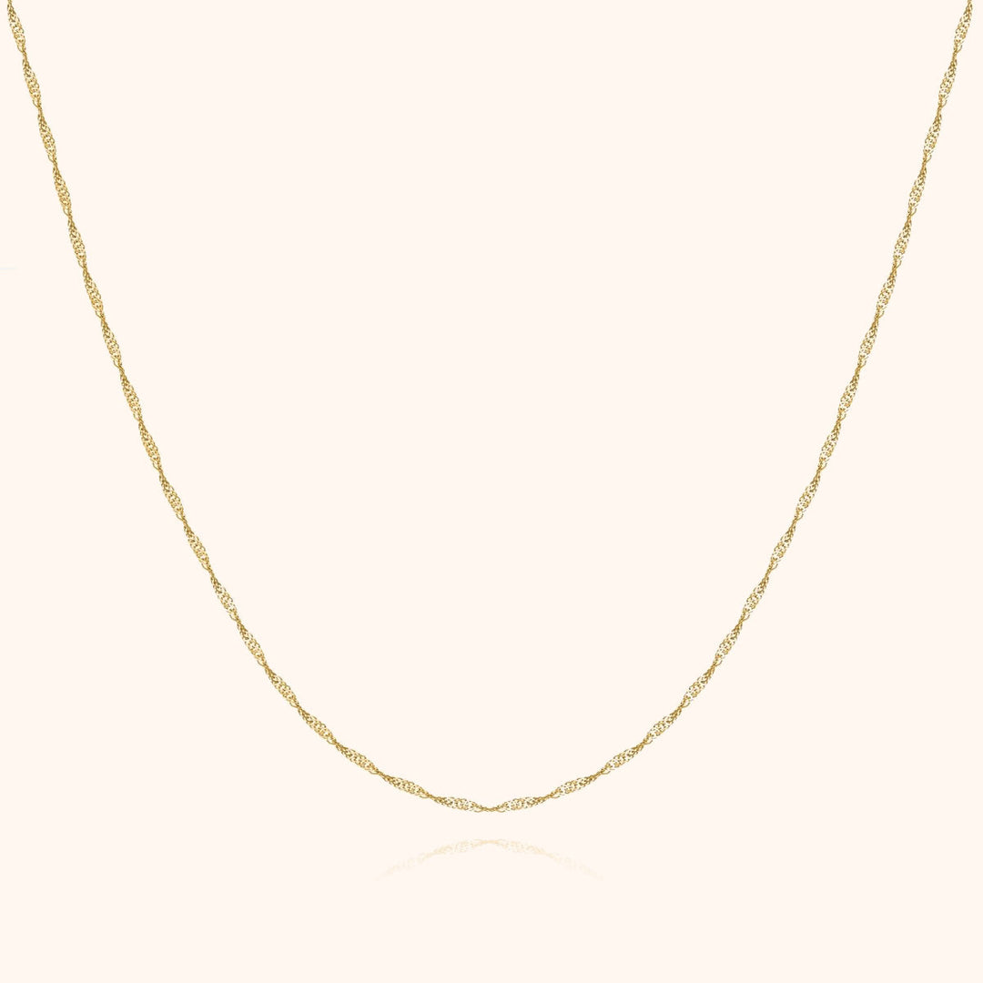 Wavy Necklace - Aurélie-Gold-State of Style