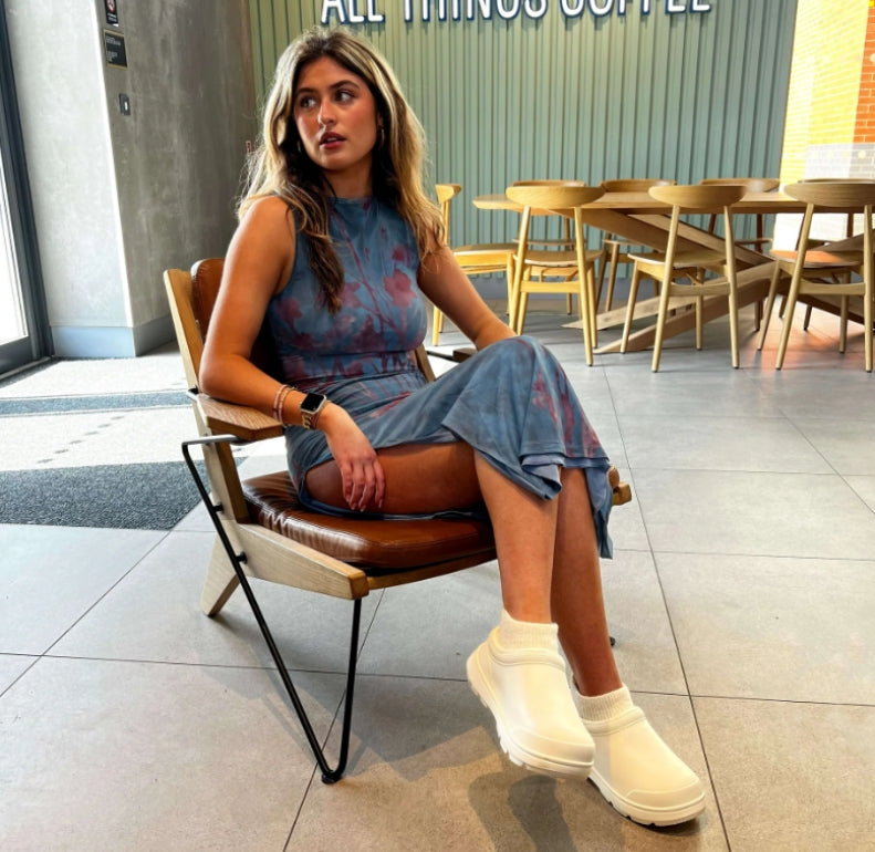 Weatherproof comfort clogs with cloud cushioning – Mireille-Black-3-State of Style