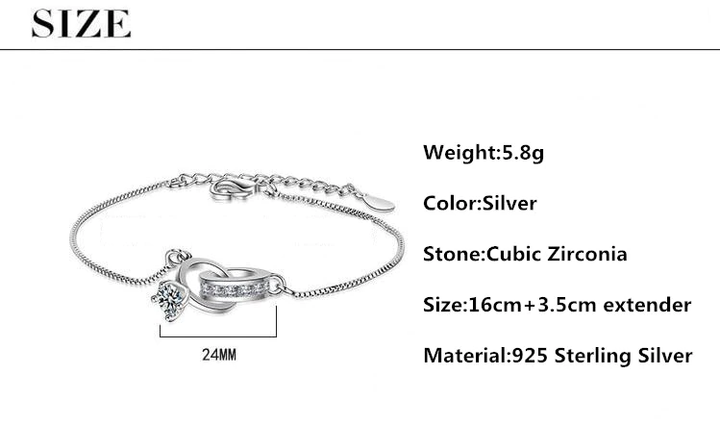 Wedding Ring Pendant Bracelet | Elegant & Versatile Design-State of Style