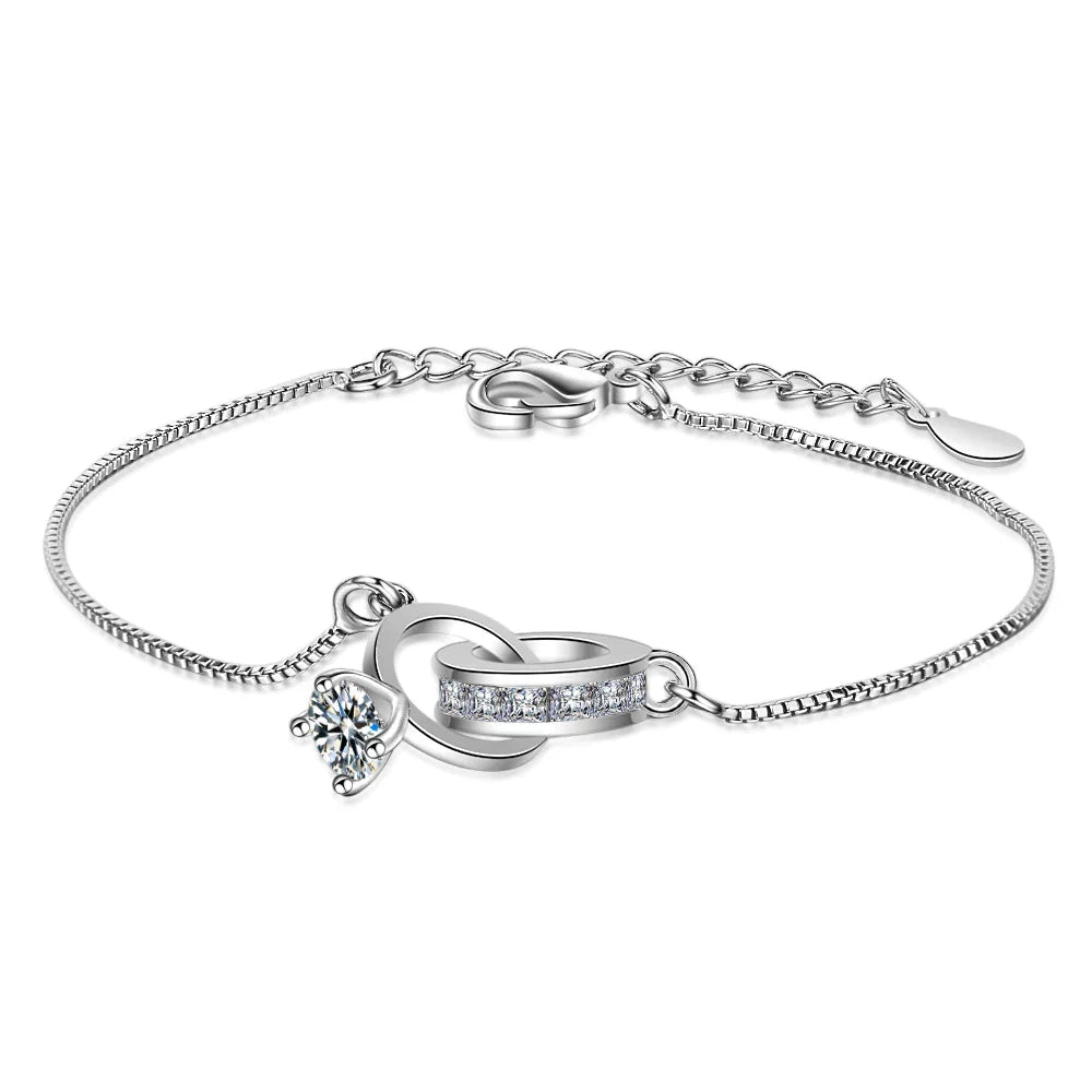 Wedding Ring Pendant Bracelet | Elegant & Versatile Design-State of Style