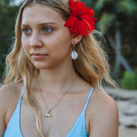 Whale Tail Necklace - Elara-Silver-State of Style