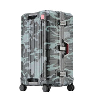 Wide Grip Hard Shell Suitcase - Zagreb-Camouflage-S (47 L)-State of Style
