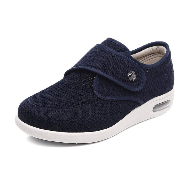 Wide Orthopaedic Diabetic Women's Shoes - ComfortPlus-Cream-5-State of Style