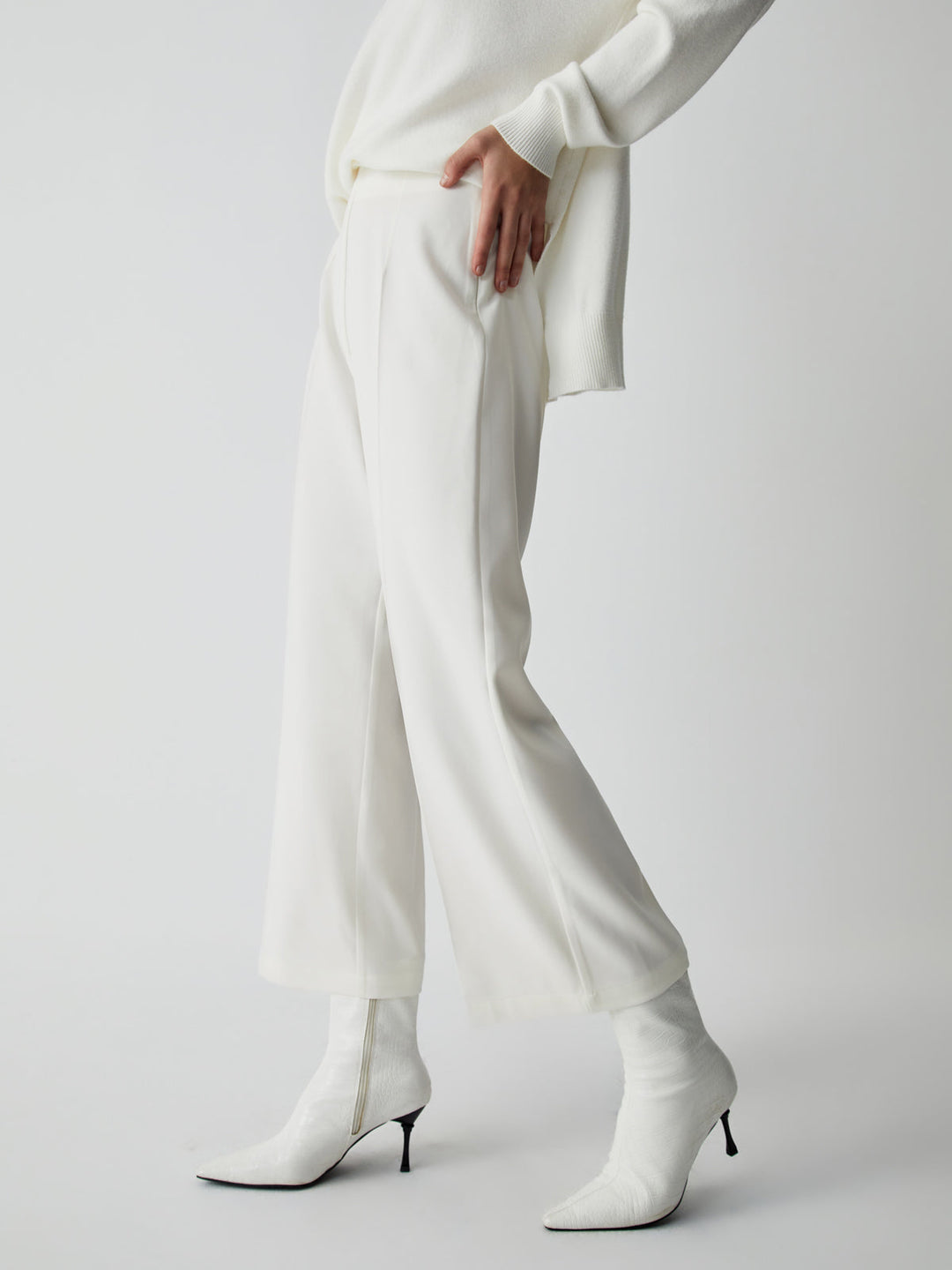 Wide Trousers for Women - Selina-White-XS-State of Style