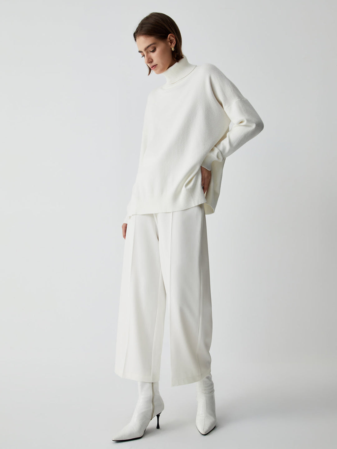 Wide Trousers for Women - Selina-White-XS-State of Style