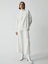 Wide Trousers for Women - Selina-White-XS-State of Style