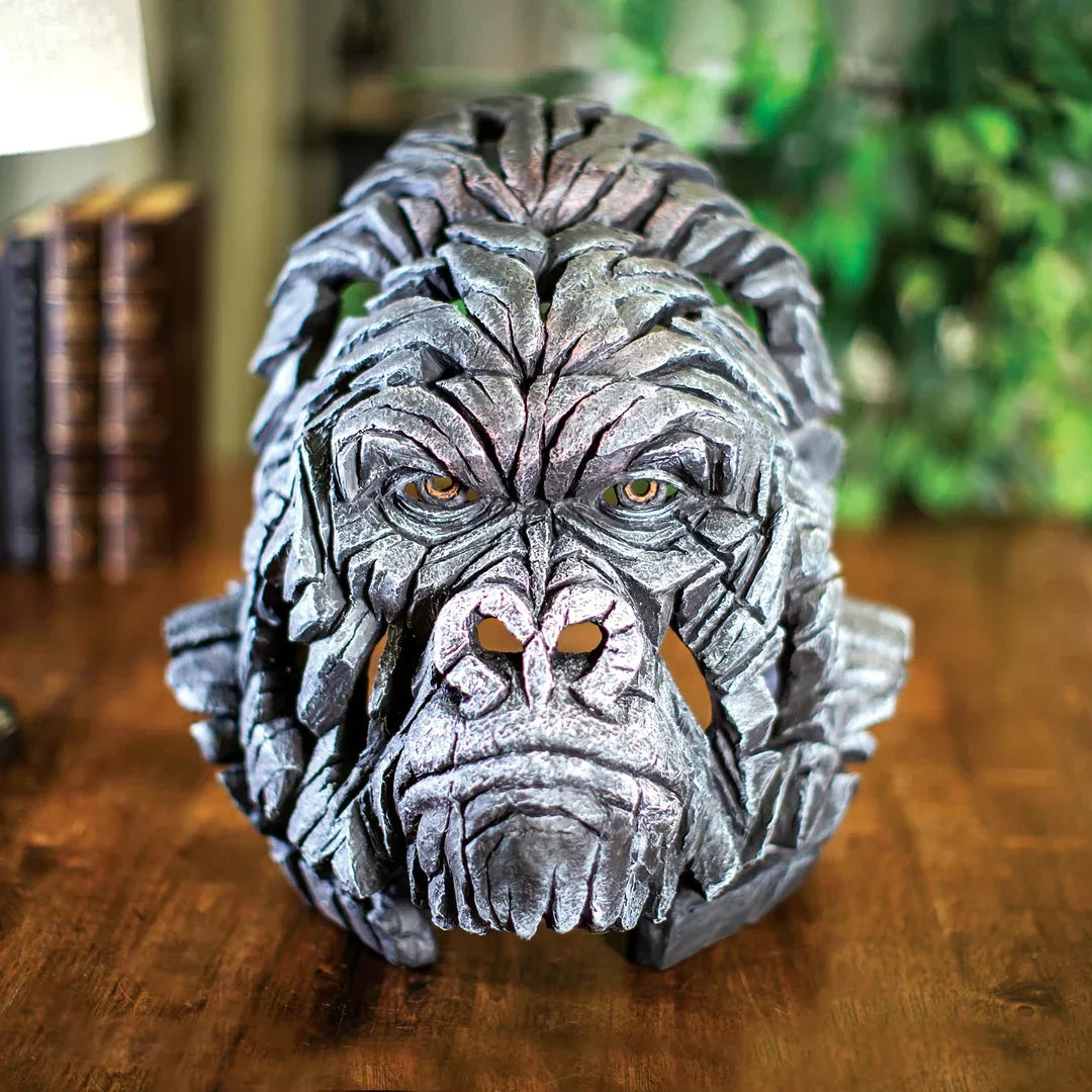 WildGrace Lifelike Decorative Animal Sculptures-Gorilla Sculpture-State of Style