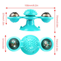Windmill Cat Toy - WhirlPlay-Green-State of Style