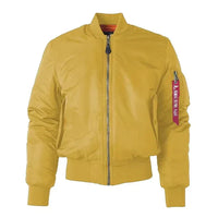 Windproof Ladies Bomber Jacket - Nova-Yellow-2XS-State of Style