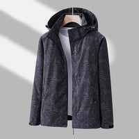 Windproof Ladies Jacket with Hood - Ayla-Black-M-State of Style