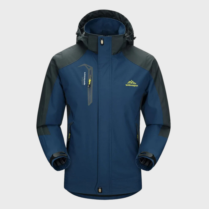 Windproof Men's Jacket - AquaShield-Marine-L-State of Style