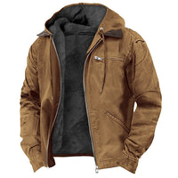 Windproof Outdoor Jacket with Warm Lining – Stormlock-Brown-2XS-State of Style