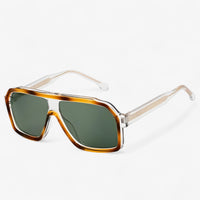 Windproof Oversized Punk Sunglasses – Vortex-Green-State of Style