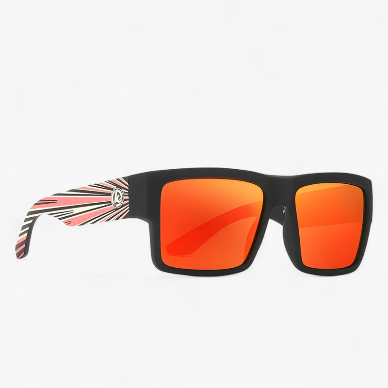 Windproof Polarised Sports Sunglasses – Stratos-Orange 2-State of Style