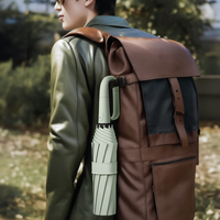 Windproof Umbrella with Reflective Edge - StormGuard-Green-State of Style