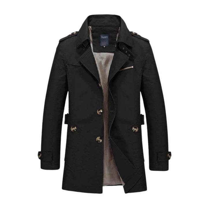 Windproof Winter Jacket for Men - Viktor-Black-XS-State of Style
