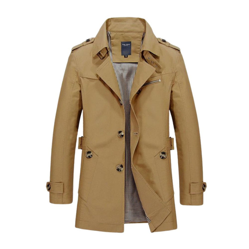 Windproof Winter Jacket for Men - Viktor-Brown-XS-State of Style