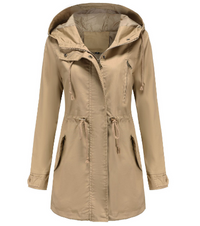 Windproof Women's Jacket | Stylish & Durable-Beige-XS-State of Style